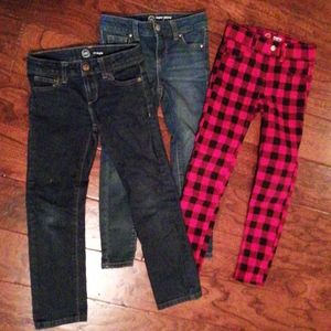 Wonder Nation Size 6 girls pants (3pair)